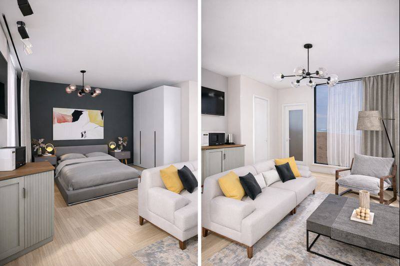 Спальня 18м²