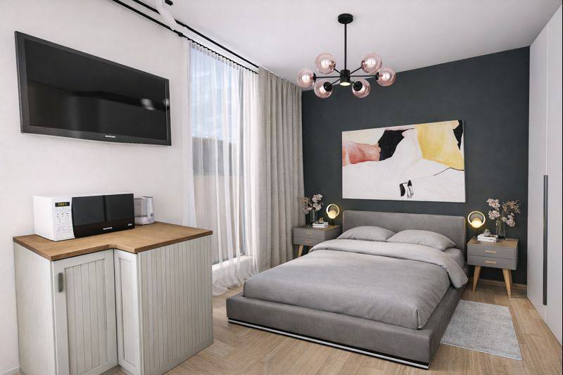 Спальня 22м²