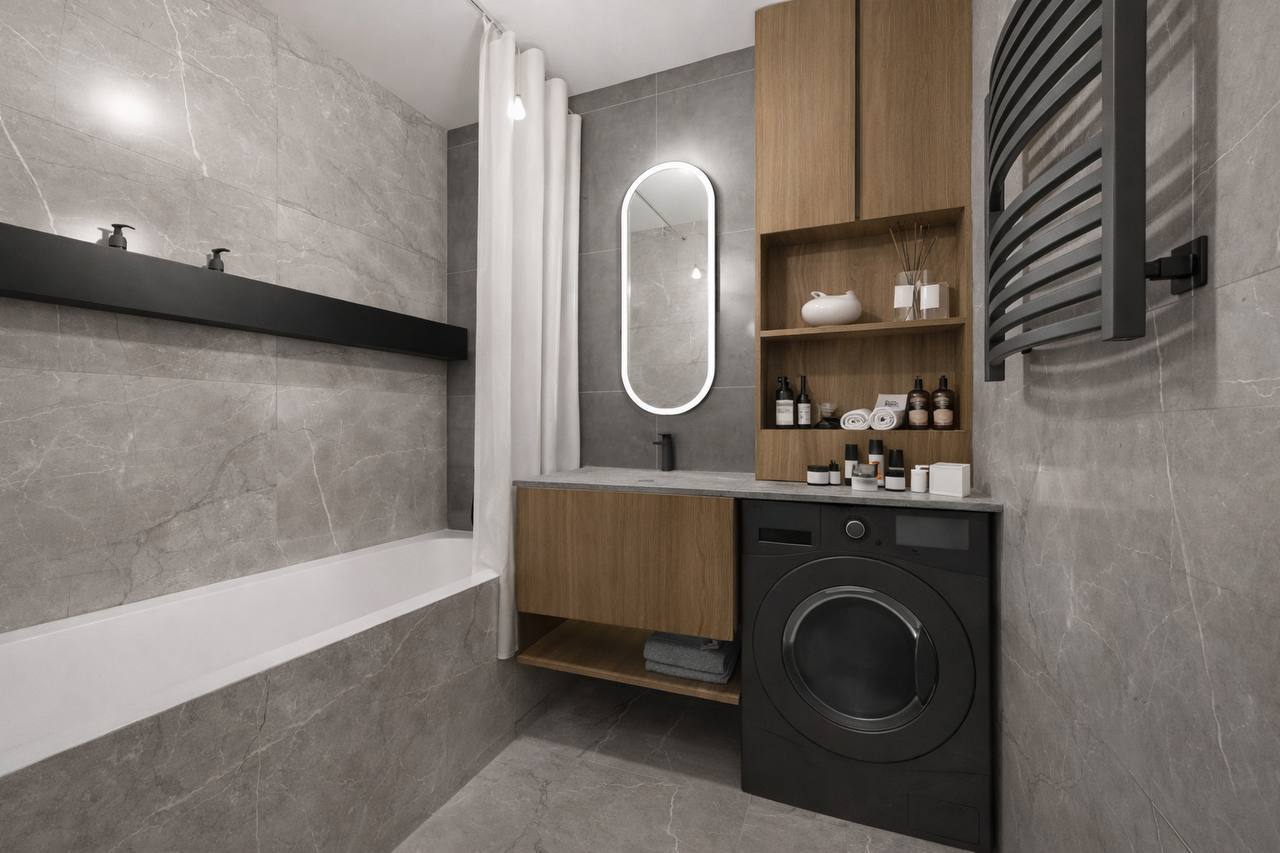 Ванная комната 8м²